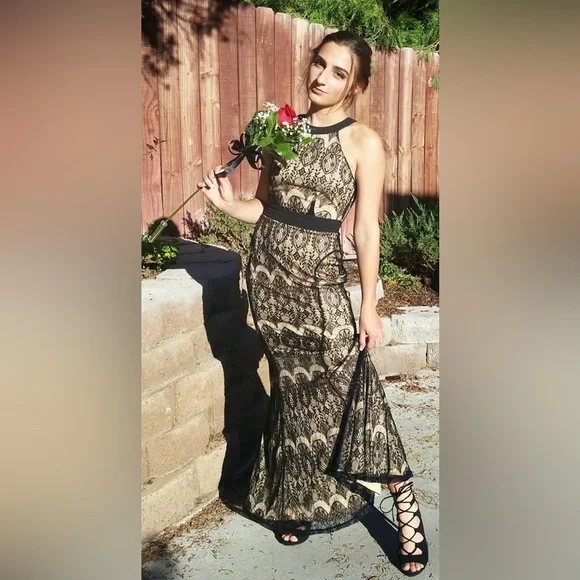 Xtaren | Dresses | Xtaren Black Lace And Nude Mermaid Style Dress | Poshmark Xtaren | Dresses | Xtaren Black Lace And Nude Mermaid Style Dress | Poshmark
